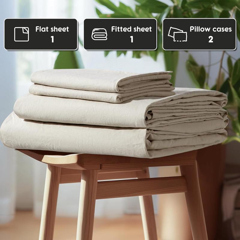 French Linen Sheet Set