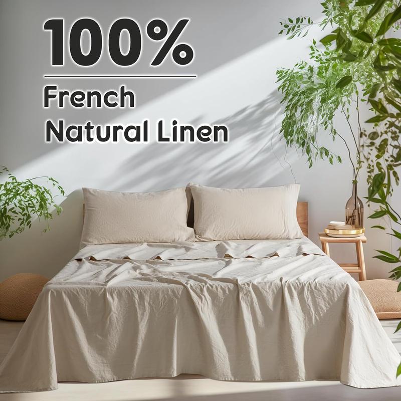 French Linen Sheet Set